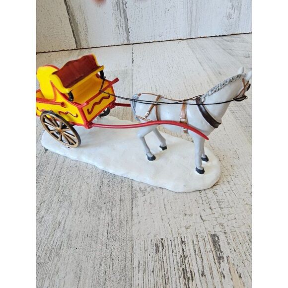 Lemax brewery wagon carriage enchanted Forest Xmas accessory horse - Picture 5 of 8